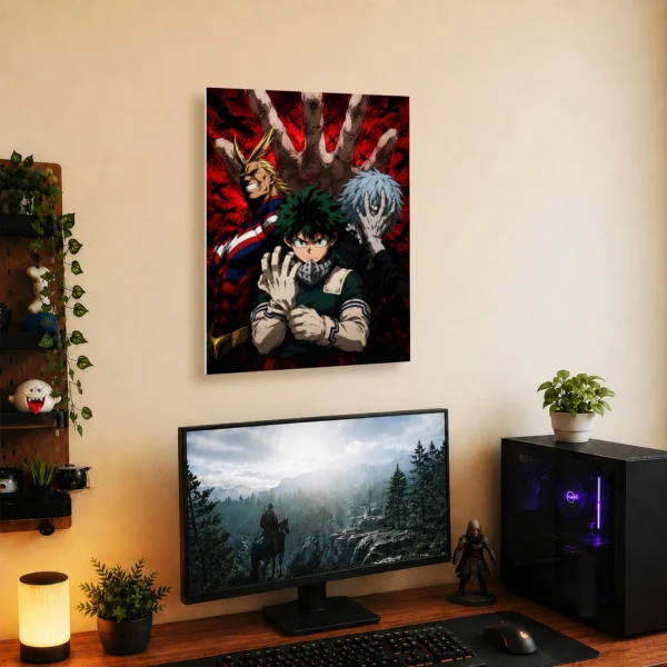 Anime Metal Poster Wall Decor - MHA - A - Image 5