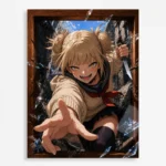 Anime Metal Poster Wall Decor - MHA - Himiko Toga - C