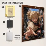 Anime Metal Poster Wall Decor - MHA - Himiko Toga - C - Image 2