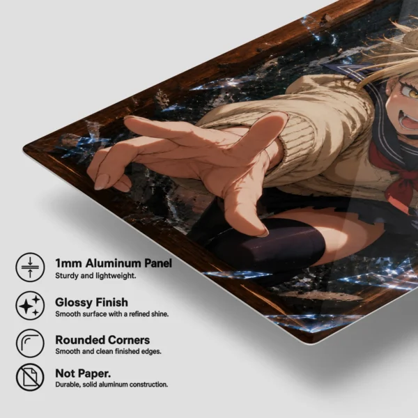 Anime Metal Poster Wall Decor - MHA - Himiko Toga - C - Image 6