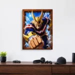 Anime Metal Poster Wall Decor - MHA - All Might - A - Image 4