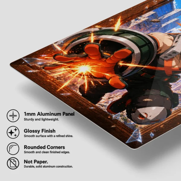 Anime Metal Poster Wall Decor - MHA - Katsuki Bakugo - A - Image 6