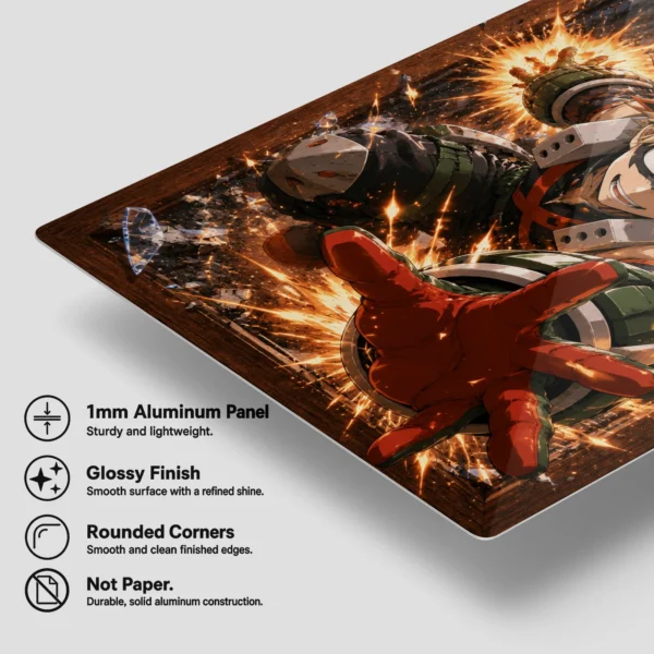 Anime Metal Poster Wall Decor - MHA - Katsuki Bakugo - B - Image 6