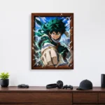 Anime Metal Poster Wall Decor - MHA - Izuku Midoriya - B - Image 4