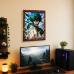 Anime Metal Poster Wall Decor - MHA - Izuku Midoriya - B - Image 5