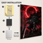 Anime Metal Poster Wall Decor - Dark Fantasy - D - Image 2