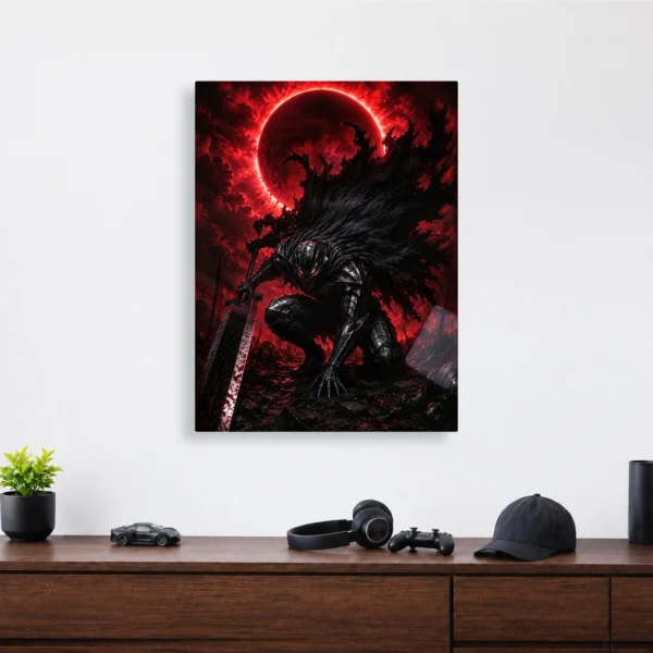 Anime Metal Poster Wall Decor - Dark Fantasy - D - Image 4