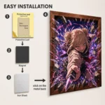Anime Metal Poster Wall Decor - MHA - Himiko Toga - D - Image 2