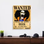 Anime Metal Poster Wall Decor - OP - Brook Wanted - Image 4