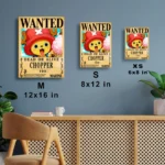 Anime Metal Poster Wall Decor - OP - Tony Tony Chopper Wanted - Image 7