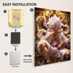 Anime Metal Poster Wall Decor - OP - Gear 5 - Image 2