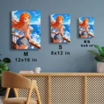 Anime Metal Poster Wall Decor - OP - Nami - Image 7