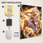 Anime Metal Poster Wall Decor - OP - Gear 5 - A - Image 2