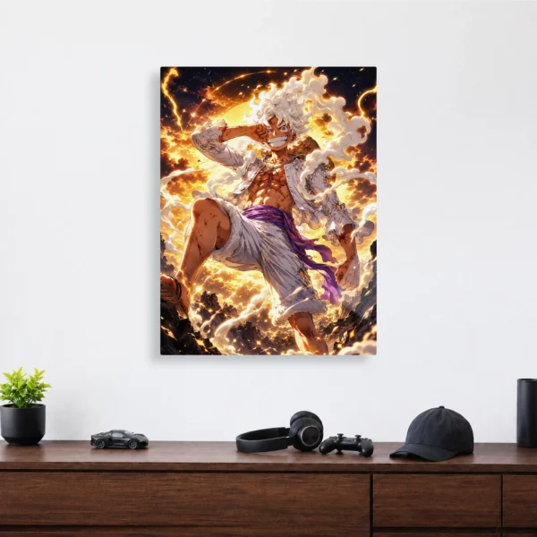 Anime Metal Poster Wall Decor - OP - Gear 5 - A - Image 4