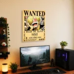 Anime Metal Poster Wall Decor - OP - Sanji Wanted - Image 5