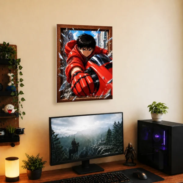 Anime Metal Poster Wall Decor - Neo City - A - Image 5