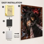 Anime Metal Poster Wall Decor - Dark Fantasy Guts - Image 2