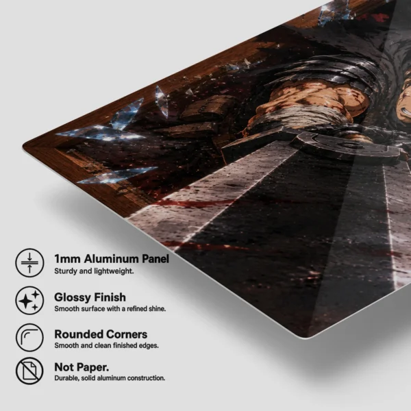 Anime Metal Poster Wall Decor - Dark Fantasy Guts - Image 6