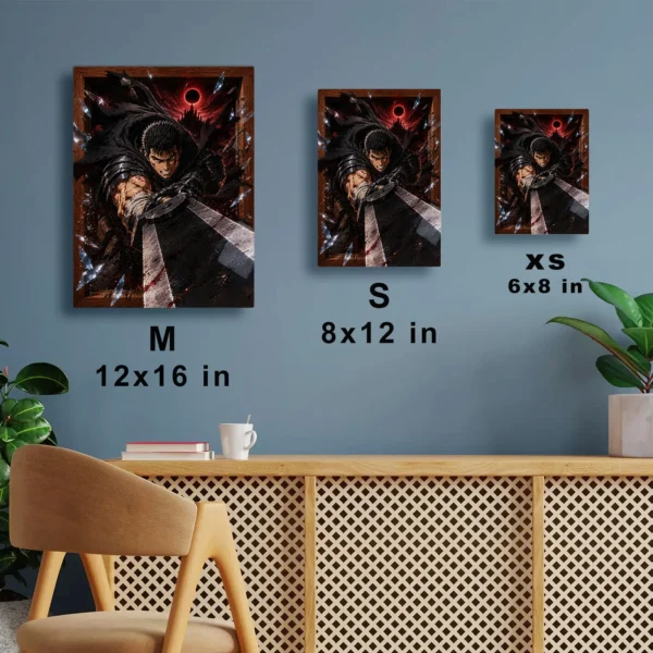 Anime Metal Poster Wall Decor - Dark Fantasy Guts - Image 7