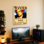 Anime Metal Poster Wall Decor - OP - Shanks Wanted - Image 5