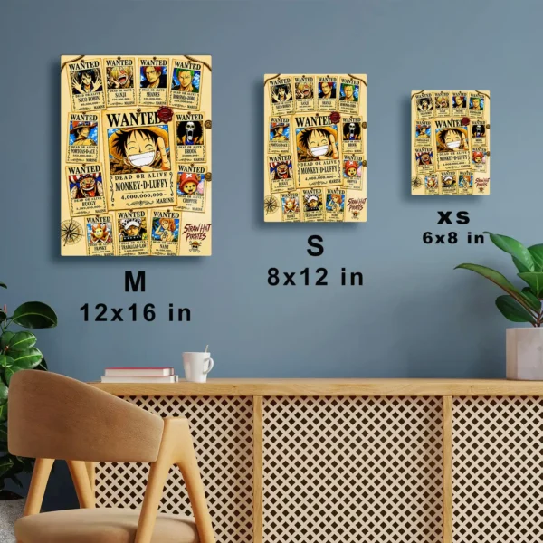 Anime Metal Poster Wall Decor - OP Wanted - Image 7