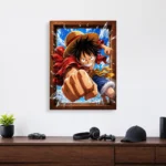 Anime Metal Poster Wall Decor - OP - Monkey D. Luffy - Image 4
