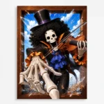 Anime Metal Poster Wall Decor - OP - Brook