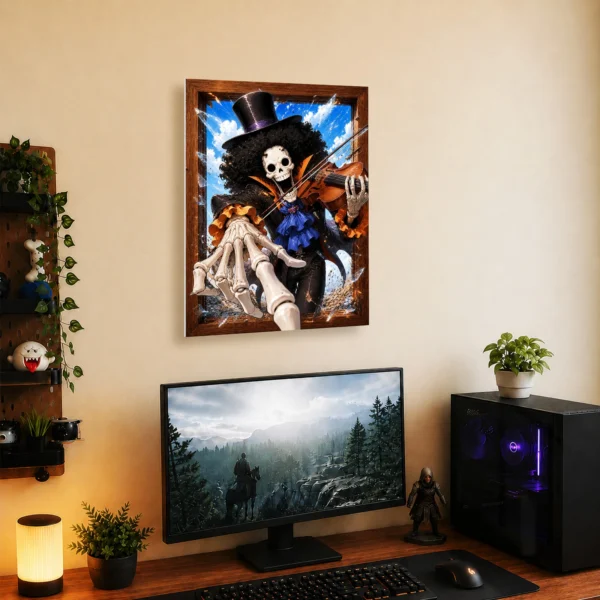 Anime Metal Poster Wall Decor - OP - Brook - Image 5