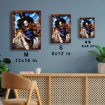 Anime Metal Poster Wall Decor - OP - Brook - Image 7