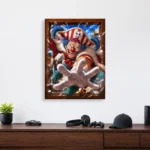Anime Metal Poster Wall Decor - OP - Buggy - Image 4