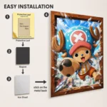 Anime Metal Poster Wall Decor - OP - Tony Tony Chopper - Image 2