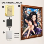 Anime Metal Poster Wall Decor - OP - Nico Robin - Image 2