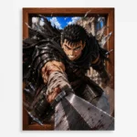 Anime Metal Poster Wall Decor - Dark Fantasy Guts - A