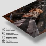 Anime Metal Poster Wall Decor - Dark Fantasy Guts - A - Image 6