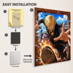 Anime Metal Poster Wall Decor - OP - Sanji - A - Image 2