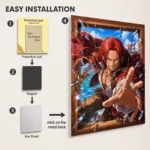 Anime Metal Poster Wall Decor - OP - Shanks - Image 2