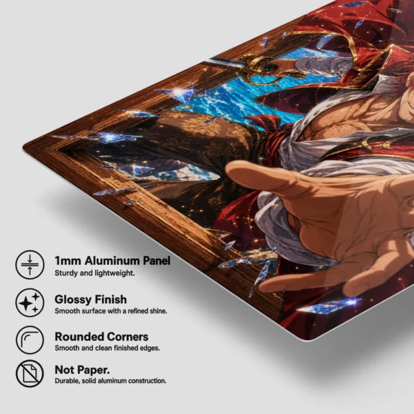 Anime Metal Poster Wall Decor - OP - Shanks - Image 6