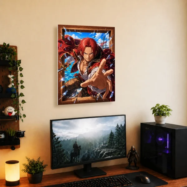 Anime Metal Poster Wall Decor - OP - Shanks - Image 5