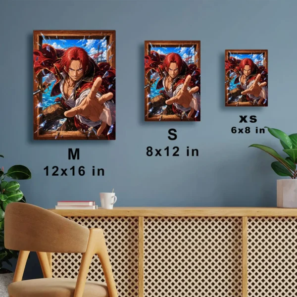Anime Metal Poster Wall Decor - OP - Shanks - Image 7