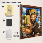 Anime Metal Poster Wall Decor - OP - Usopp - Image 2