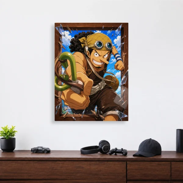 Anime Metal Poster Wall Decor - OP - Usopp - Image 4