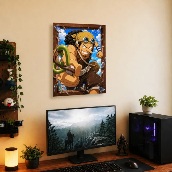Anime Metal Poster Wall Decor - OP - Usopp - Image 5
