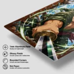 Anime Metal Poster Wall Decor - OP - Roronoa Zoro - A - Image 6