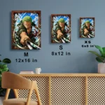 Anime Metal Poster Wall Decor - OP - Roronoa Zoro - A - Image 7