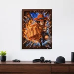 Anime Metal Poster Wall Decor - OP - Portgas D. Ace - Image 4