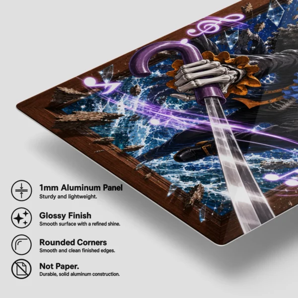 Anime Metal Poster Wall Decor - OP - Brook - A - Image 5