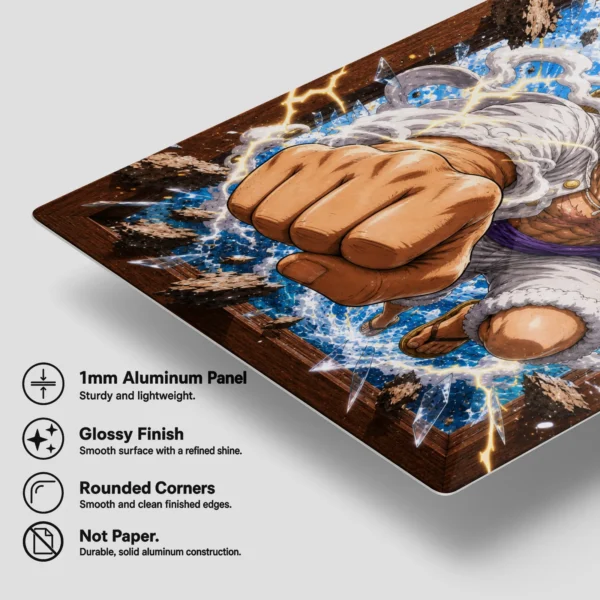 Anime Metal Poster Wall Decor - OP Gear 5 - Image 6