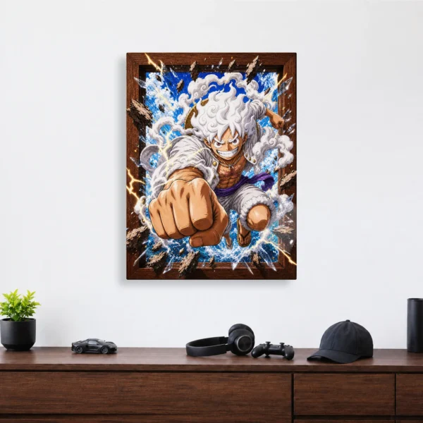 Anime Metal Poster Wall Decor - OP Gear 5 - Image 4
