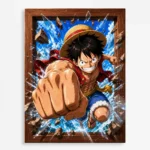 Anime Metal Poster Wall Decor - OP - Luffy