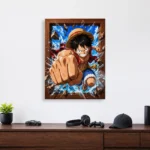 Anime Metal Poster Wall Decor - OP - Luffy - Image 4